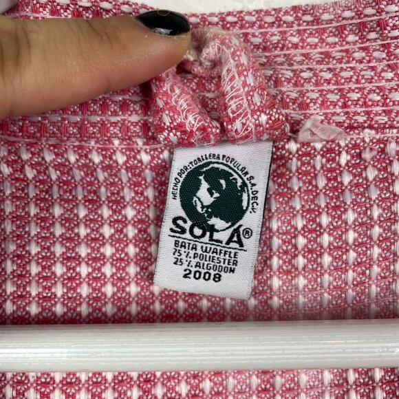 Sola Robe Womens One Size Princess Hotels And Resorts Pink Blue Mid Length - Picture 6 of 10